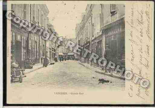 Ville de LIGNIERES Carte postale ancienne