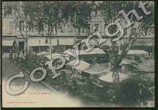 Ville de LIMOUX Carte postale ancienne