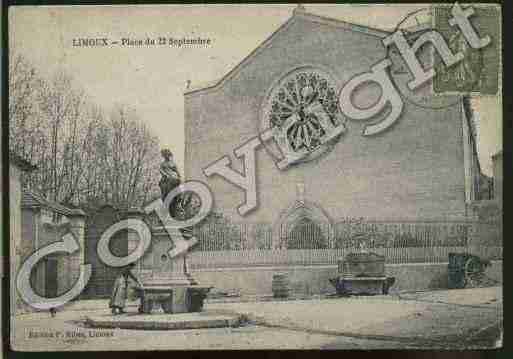 Ville de LIMOUX Carte postale ancienne