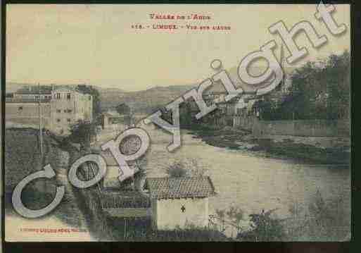 Ville de LIMOUX Carte postale ancienne