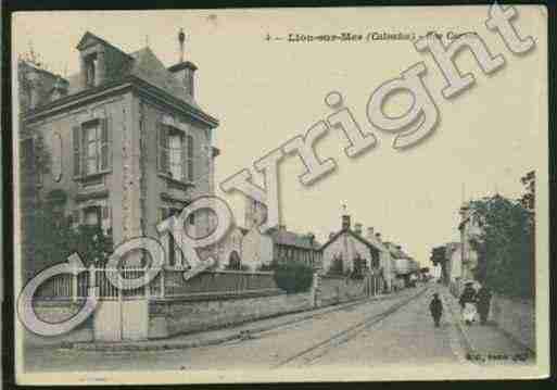 Ville de LIONSURMER Carte postale ancienne