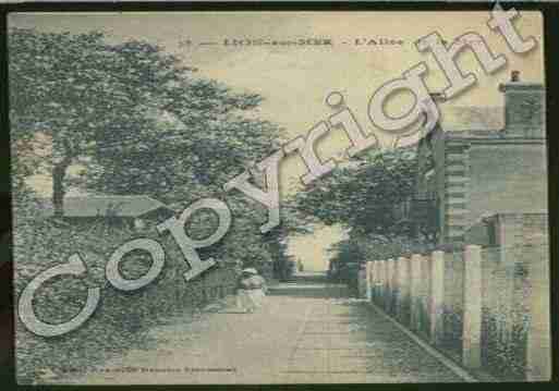 Ville de LIONSURMER Carte postale ancienne