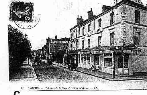 Ville de LISIEUX Carte postale ancienne