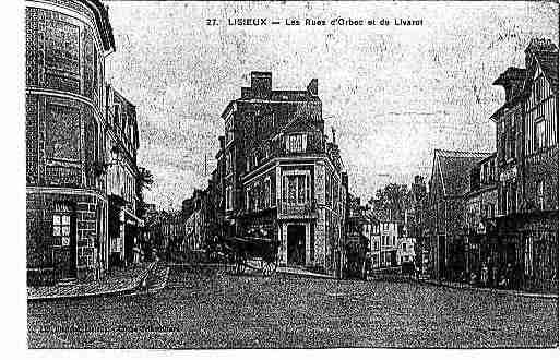 Ville de LISIEUX Carte postale ancienne