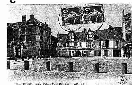 Ville de LISIEUX Carte postale ancienne