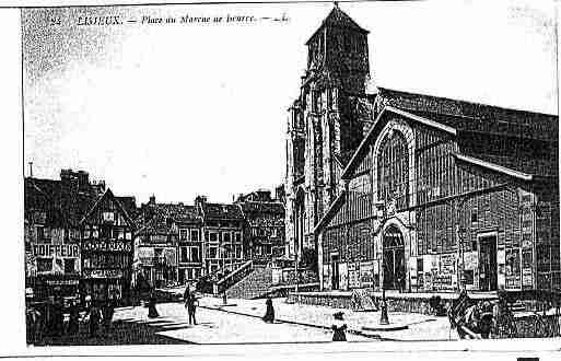 Ville de LISIEUX Carte postale ancienne