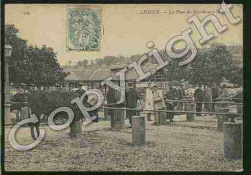 Ville de LISIEUX Carte postale ancienne