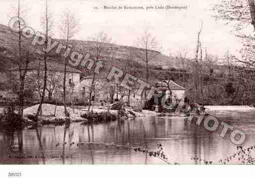 Ville de LISLE Carte postale ancienne