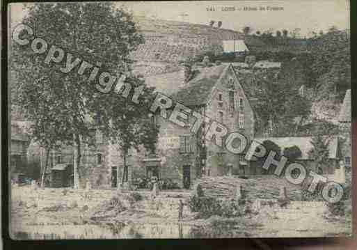 Ville de LODS Carte postale ancienne