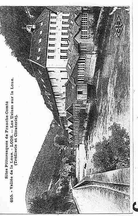 Ville de LODS Carte postale ancienne Ville de LODS Carte postale ancienne