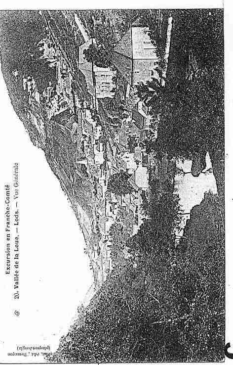 Ville de LODS Carte postale ancienne Ville de LODS Carte postale ancienne
