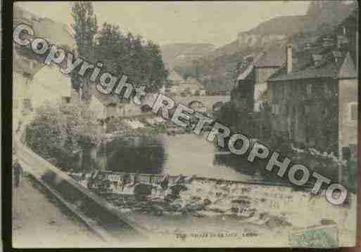 Ville de LODS Carte postale ancienne