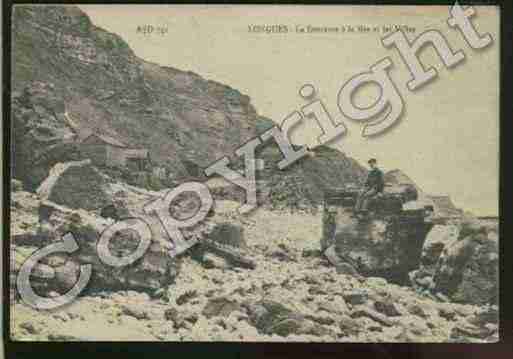 Ville de LONGUESSURMER Carte postale ancienne