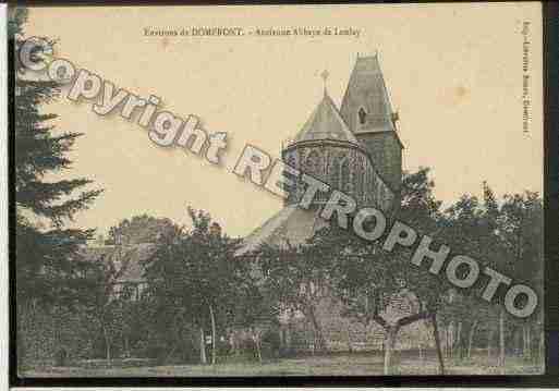 Ville de LONLAYL\\\'ABBAYE Carte postale ancienne