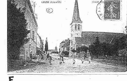Ville de LOSNE Carte postale ancienne
