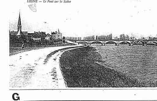 Ville de LOSNE Carte postale ancienne