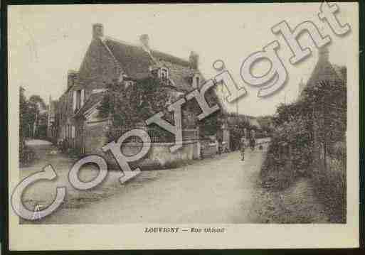 Ville de LOUVIGNY Carte postale ancienne