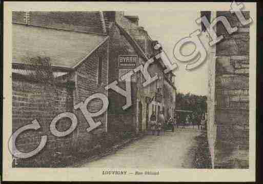 Ville de LOUVIGNY Carte postale ancienne