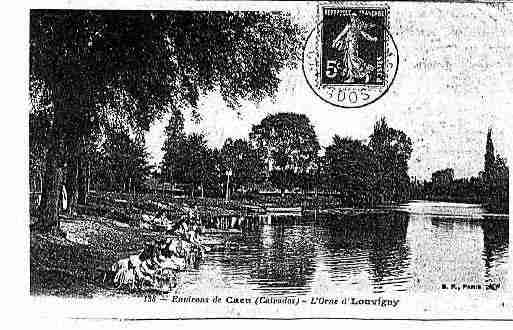 Ville de LOUVIGNY Carte postale ancienne