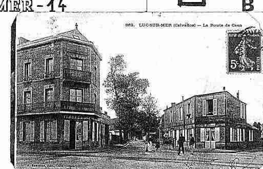 Ville de LUCSURMER Carte postale ancienne