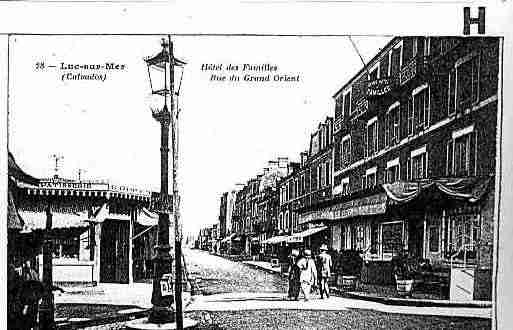 Ville de LUCSURMER Carte postale ancienne