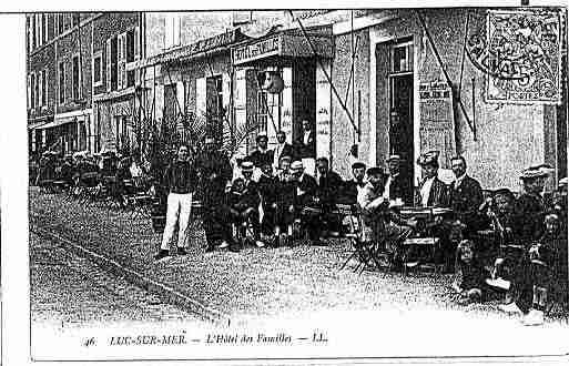 Ville de LUCSURMER Carte postale ancienne