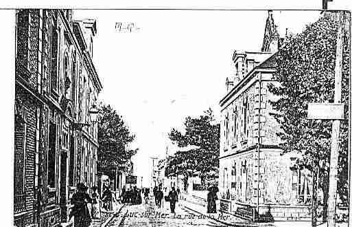 Ville de LUCSURMER Carte postale ancienne