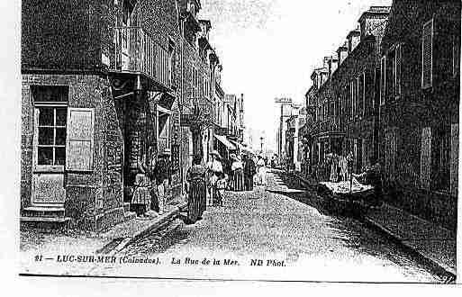 Ville de LUCSURMER Carte postale ancienne