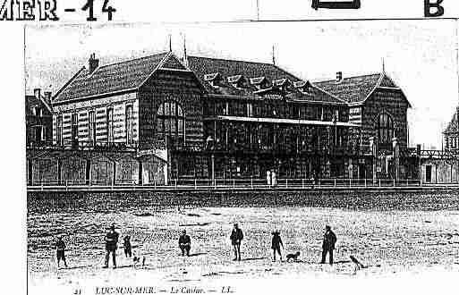 Ville de LUCSURMER Carte postale ancienne