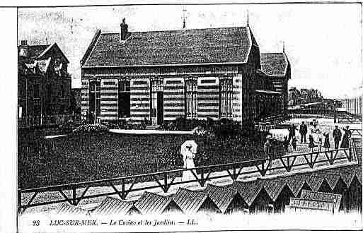 Ville de LUCSURMER Carte postale ancienne