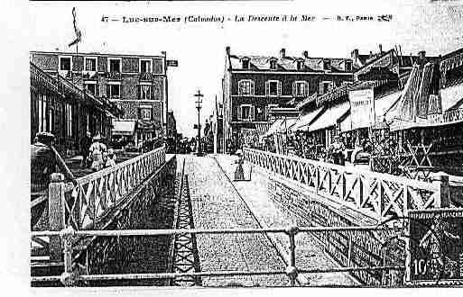 Ville de LUCSURMER Carte postale ancienne