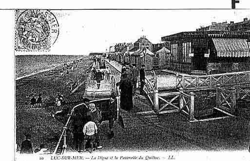 Ville de LUCSURMER Carte postale ancienne