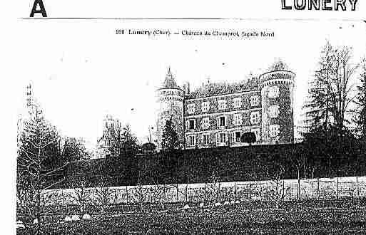 Ville de LUNERY Carte postale ancienne