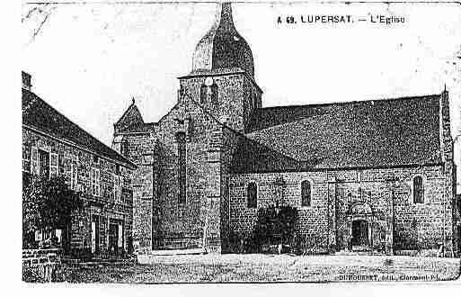 Ville de LUPERSAT Carte postale ancienne