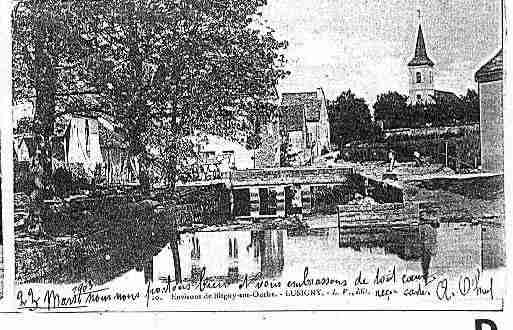 Ville de LUSIGNYSUROUCHE Carte postale ancienne