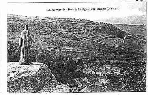 Ville de LUSIGNYSUROUCHE Carte postale ancienne