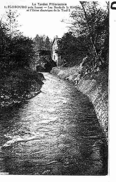 Ville de LUSSAT Carte postale ancienne