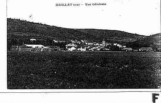 Ville de MAILLAT Carte postale ancienne