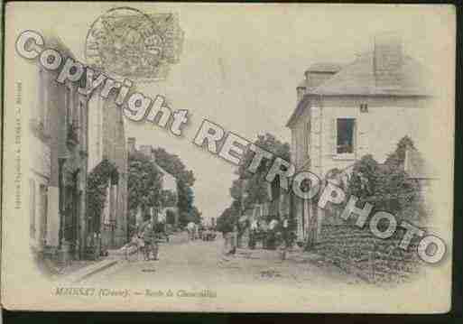 Ville de MAINSAT Carte postale ancienne