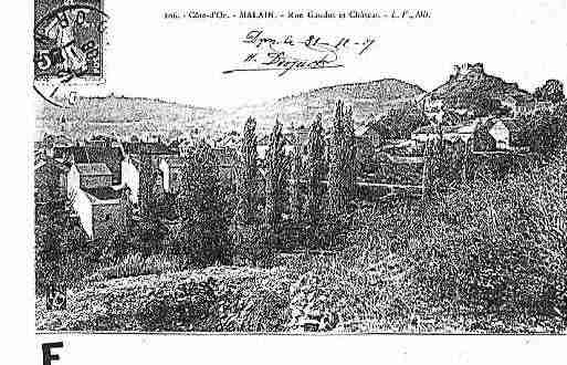 Ville de MALAIN Carte postale ancienne
