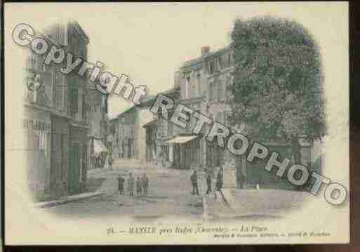 Ville de MANSLE Carte postale ancienne