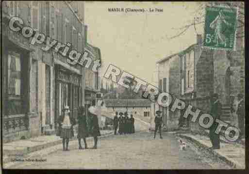 Ville de MANSLE Carte postale ancienne