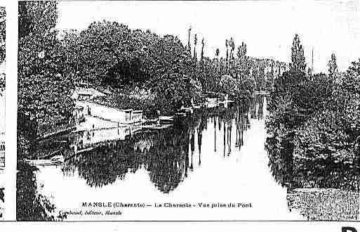 Ville de MANSLE Carte postale ancienne