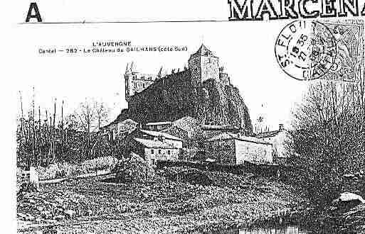 Ville de MARCENAT Carte postale ancienne