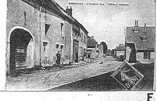 Ville de MARCHAUX Carte postale ancienne