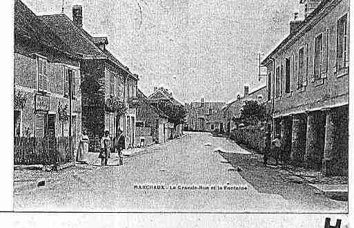 Ville de MARCHAUX Carte postale ancienne