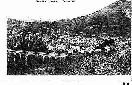 Ville de MARCILLACVALLON Carte postale ancienne