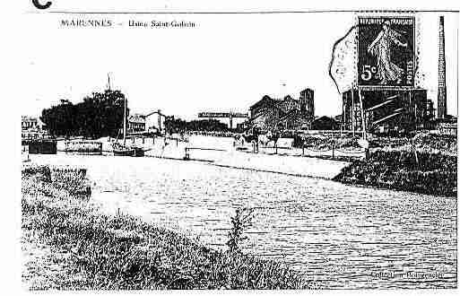 Ville de MARENNES Carte postale ancienne