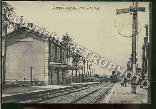 Ville de MARIGNYLECAHOUET Carte postale ancienne Ville de MARIGNYLECAHOUET Carte postale ancienne