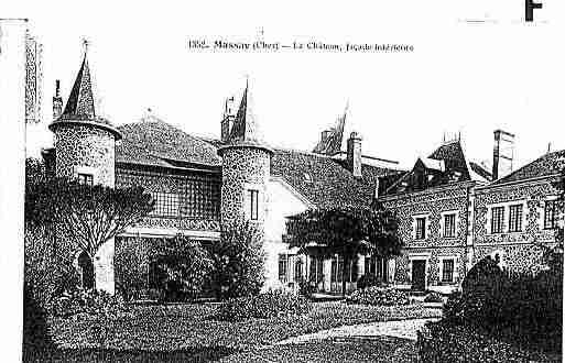 Ville de MASSAY Carte postale ancienne